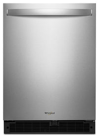 Réfrigérateur Whirlpool de 5,1 pi³ et de 24 po sous le comptoir - acier inoxydable résistant aux tra…