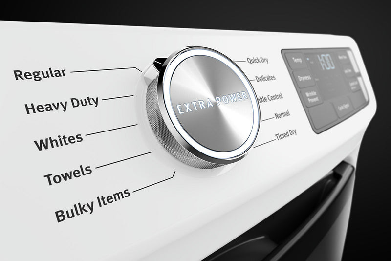 Sécheuse à gaz Maytag de 7,3 pi³ - blanche - superposable - MGD5630HW