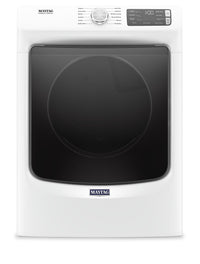 Sécheuse à gaz à la vapeur Maytag de 7,3 pi³ - blanche - superposable - MGD6630HW