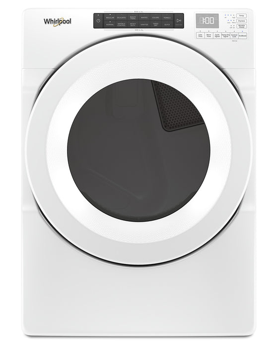 Sécheuse électrique Whirlpool de 7,4 pi³ - blanche - superposable - YWED560LHW