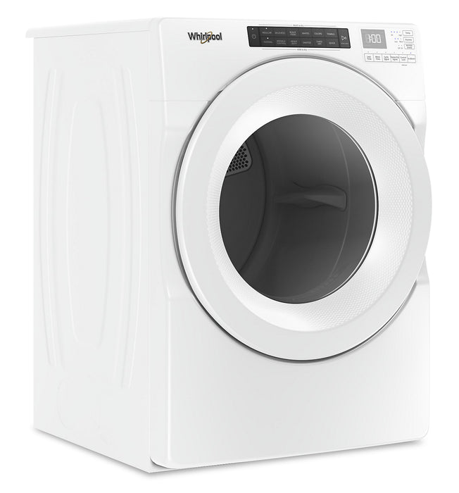 Sécheuse électrique Whirlpool de 7,4 pi³ - blanche - superposable - YWED5620HW
