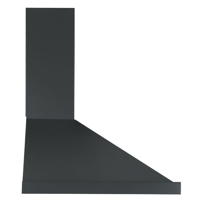 Hotte de cuisinière murale convertible Ancona de 30 po - AN-17018BLK