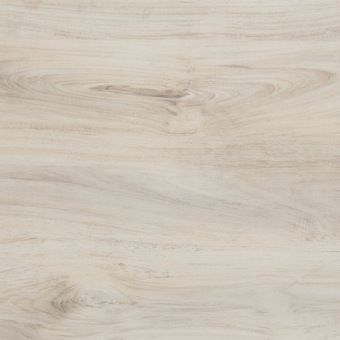 Lit à panneau Abby avec tête de lit, cadre, éclairage à DEL et port USB, blanc - format très grand lit