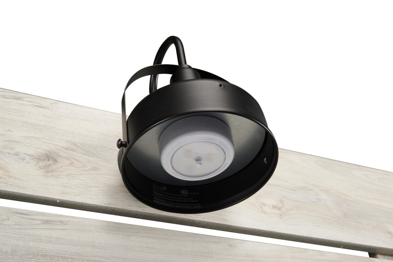 Lit à panneau Abby pour enfants avec tête de lit, cadre de lit, éclairage à DEL et port USB, blanc - format lit simple