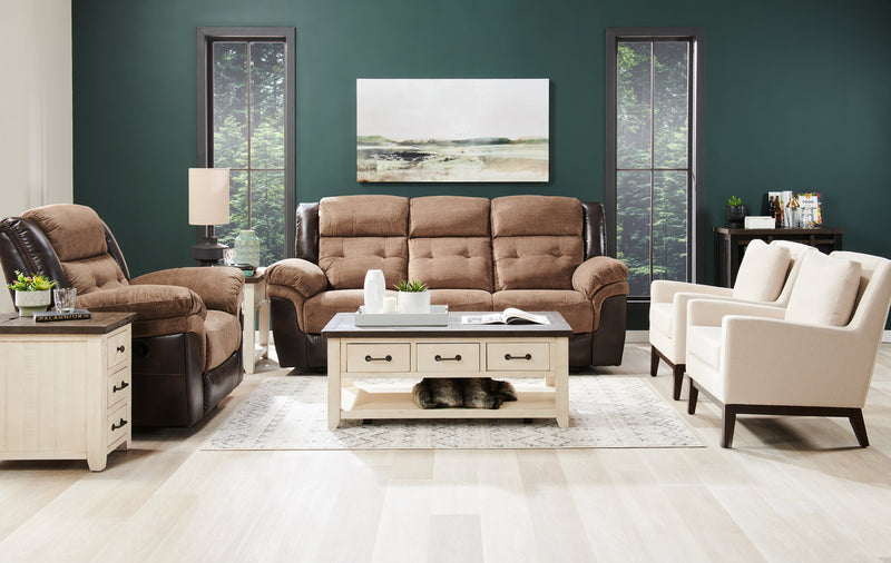 Fauteuil d’appoint Adel de 28,5 po en tissu d’apparence lin avec base en bois - beige