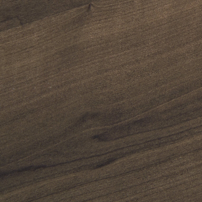 Tête de lit à panneau Aida fabriquée au Canada, brune - format grand lit