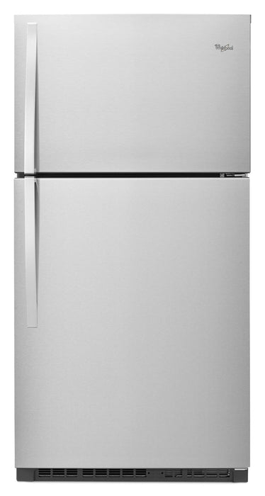 Réfrigérateur Whirlpool de 21,3 pi³ et de 33 po à congélateur supérieur - acier inoxydable monochrome - WRT541SZDM