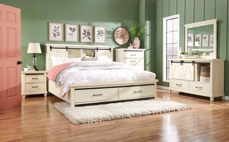 Carpette Alpaca beige pâle - 5 pi x 8 pi