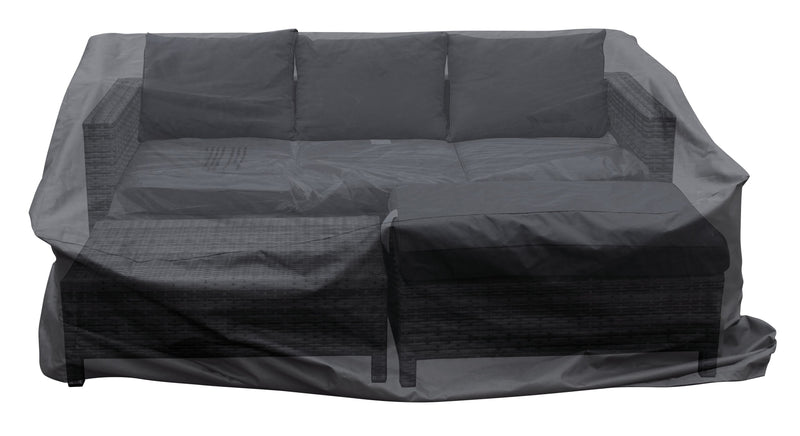 Housse pour meubles Athens et Nassau pour la terrasse à l’extérieur -  résistante à l’eau et à la poussière - grise