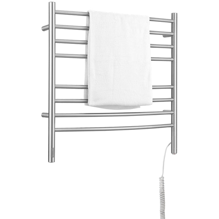 Porte-serviettes chauffant Arezzo d’Ancona 8 barres, câblé ou branché - AN-5487