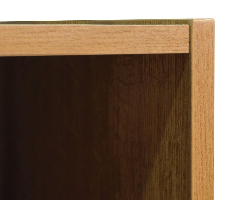 Bibliothèque Boston de 24,75 po à 5 tablettes - chêne Highland