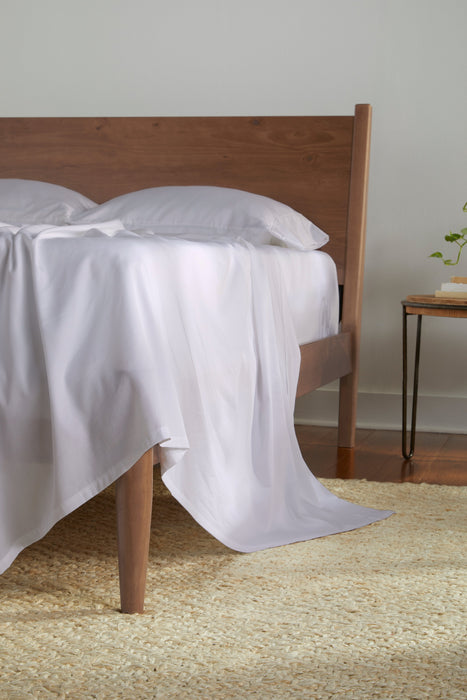Ensemble de draps Hyper-CottonMC BEDGEARMC pour lit simple très long - blanc optique