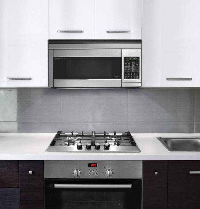 Four À Micro-ondes Sharp À Convection Et À Hotte Intégrée – R1874TY