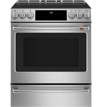  Cuisinière intelligente à induction Café de 5,7 pi³ avec convection européenne véritable et grilles …