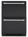 Réfrigérateur Café de 5,7 pi³ et de 24 po à 2 tiroirs - noir mat - CDE06RP3ND1