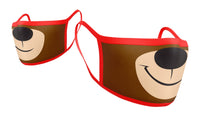 Masque ourson Brickley en tissu pour enfants