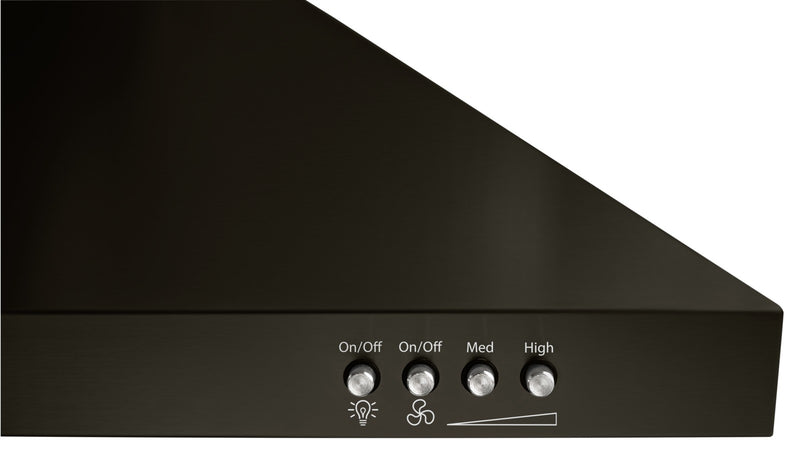 Hotte de cuisinière murale contemporaine Whirlpool de 36 po - WVW53UC6HV