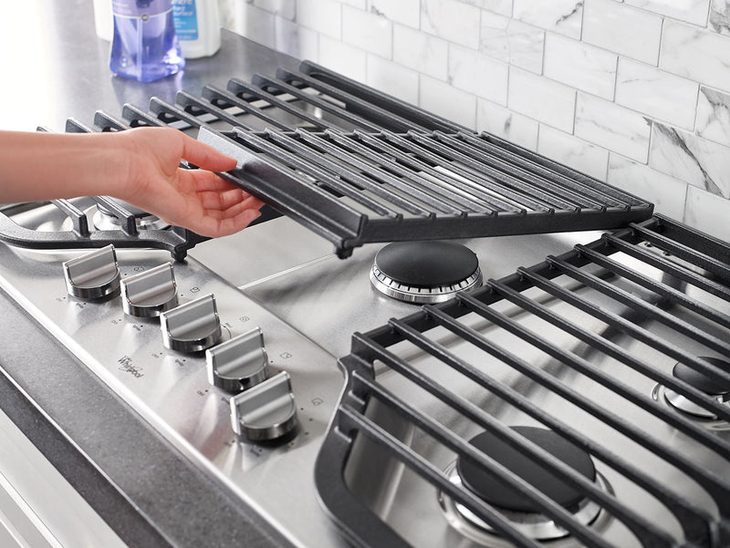 Surface de cuisson à gaz Whirlpool de 30 po – WCG97US0HS