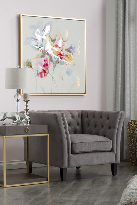 Lampe de table somptueuse de 26 po avec cristaux