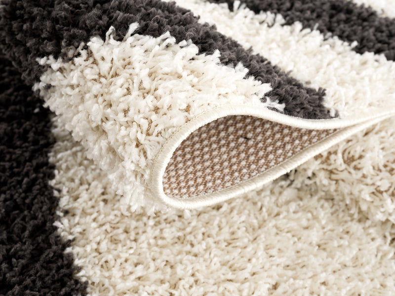 Carpette à poil long Dahlia - 6 pi 6 po x 9 pi 6 po