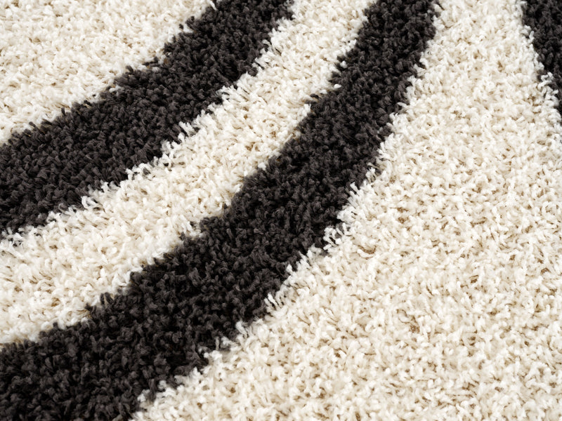 Carpette à poil long Dahlia - 6 pi 6 po x 9 pi 6 po