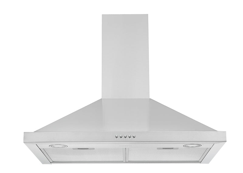 Hotte de cuisinière murale de style pyramidal convertible Ancona de 30 po - AN-1158