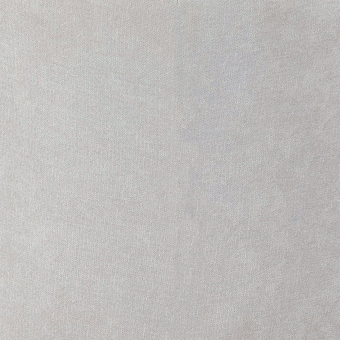 Tabouret Demi de hauteur comptoir en tissu d’apparence velours et en métal - taupe