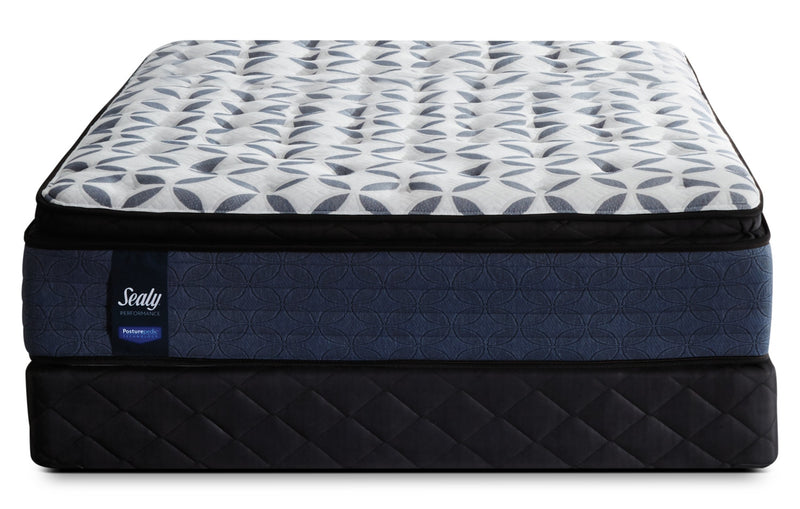 Ensemble matelas moelleux à plateau-coussin Kingsmill Posturepedic de Sealy pour lit double 