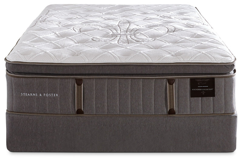 Ensemble matelas à Euro-plateau Eastminster de Stearns & Foster pour lit double