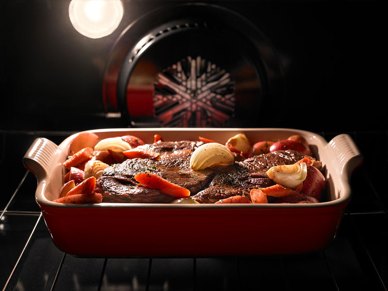 Cuisinière à gaz Maytag de 6 pi³ avec autonettoyage et four double - acier inoxydable résistant aux traces de doigts - MGT8800FZ