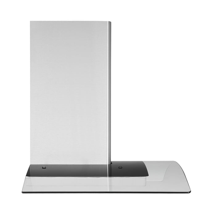 Hotte de cuisinière pour îlot Ancona IGCC630 de 30 po en verre et en acier inoxydable - AN-1404