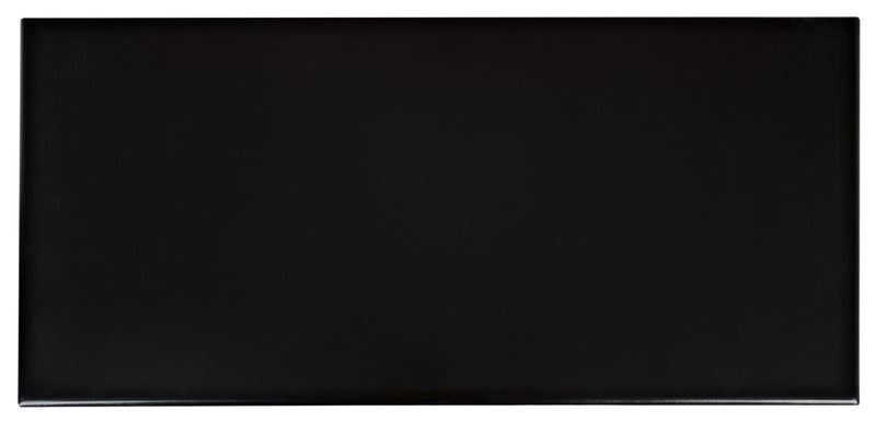 Armoire décorative Marseille de 32 po avec tiroir - noire