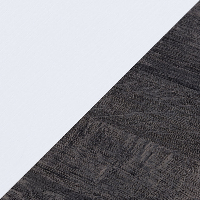 Meuble pour téléviseur Emry de 84 po avec rangement et système de gestion des câbles pour téléviseurs jusqu’à 90 po - blanc