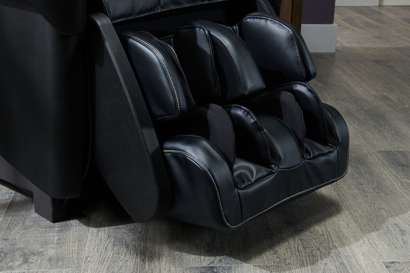 Fauteuil inclinable de massage Real Pro ULTRAMC Prestige de Panasonic de 35,4 po en cuir synthétique de qualité supérieure - noir