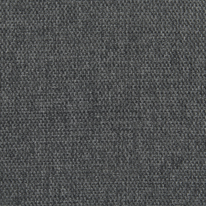 Fauteuil modulaire sans accoudoirs Evolve de Scott Living de 39,5 po en tissu d’apparence lin avec coussins en duvet et plumes - gris anthracite