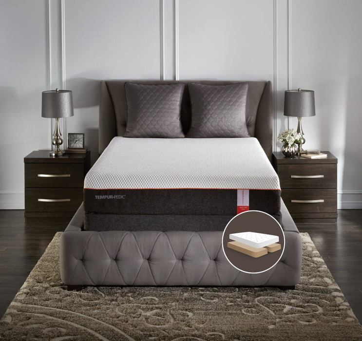 Ensemble matelas divisé TEMPUR-Gratitude de Tempur-Pedic pour grand lit 