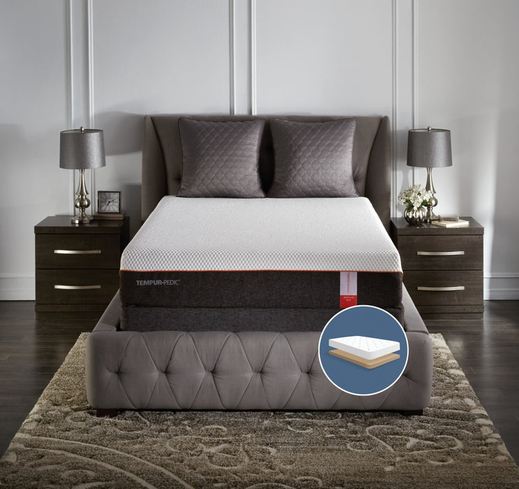 Ensemble matelas à profil bas TEMPUR-Gratitude de Tempur-Pedic pour très grand lit