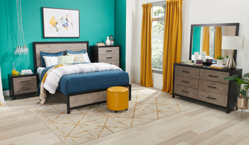 Fleurs jaunes à l’acrylique - 31 po x 41 po 