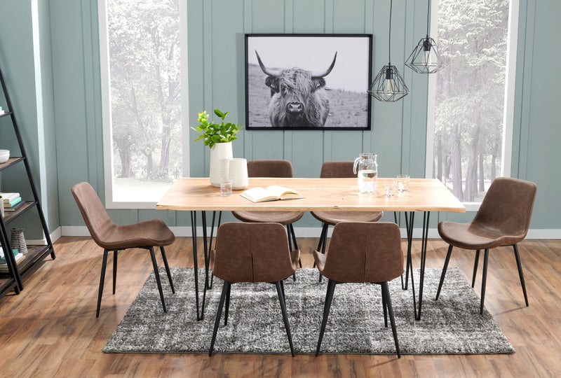 Taureau laminé encadré - 31 po x 41 po 