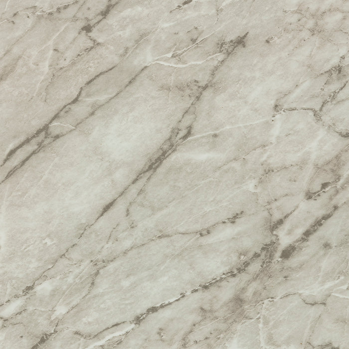 Chariot bar Maliza avec rangement pour bouteilles de vin et support pour verres à vin - imitation marbre Carrare