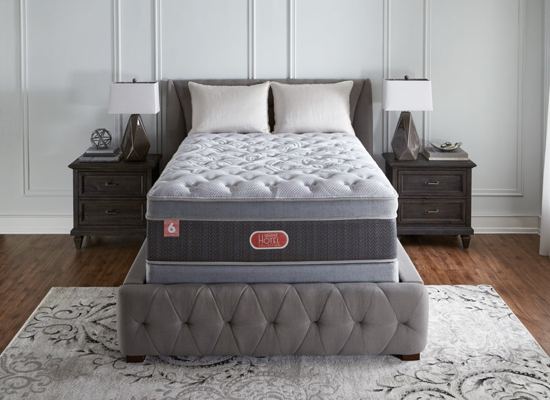 Ensemble moelleux à Euro-plateau épais Hotel Diamond 6 de Beautyrest pour lit simple