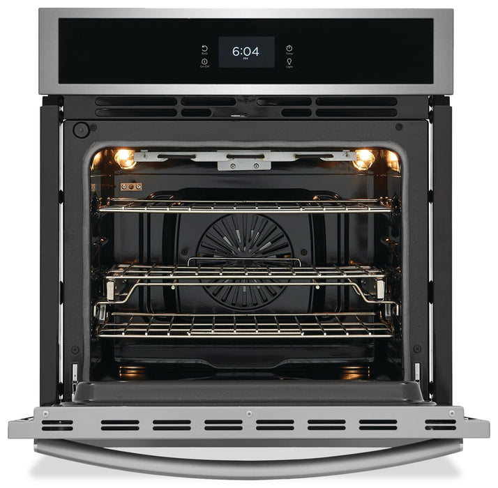 Four mural simple électrique Frigidaire Gallery de 3,8 pi³ et de 27 po avec convection totale - acier inoxydable Smudge-ProofMD - GCWS2767AF