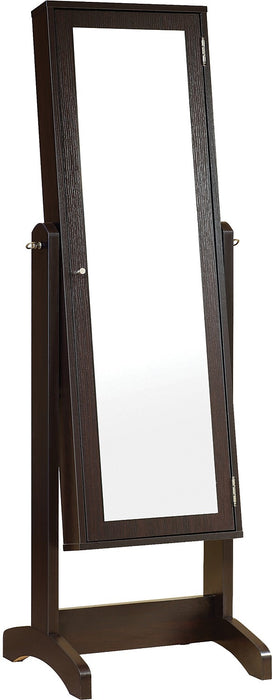 Miroir armoire à bijoux Messina de 19 po - espresso