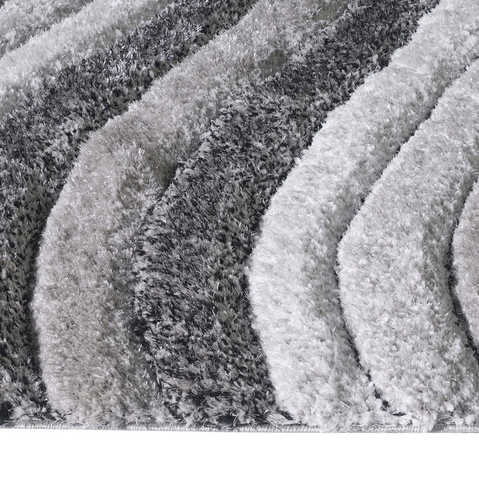 Carpette Shade grise - 5 pi x 7 pi 6 po