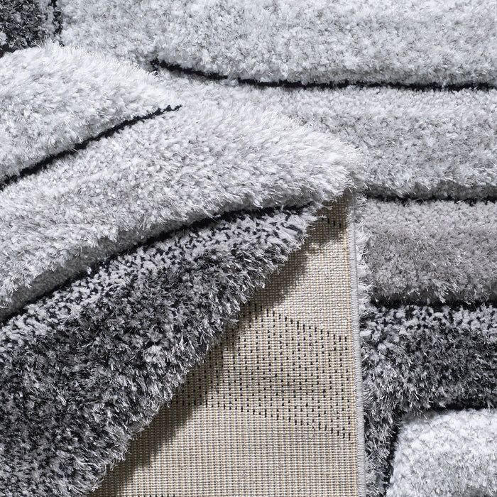 Carpette Shade grise - 5 pi x 7 pi 6 po