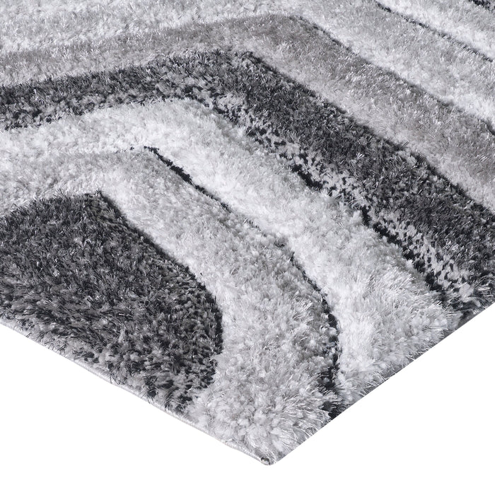 Carpette Shade grise - 7 pi 10 x 9 pi 10 po