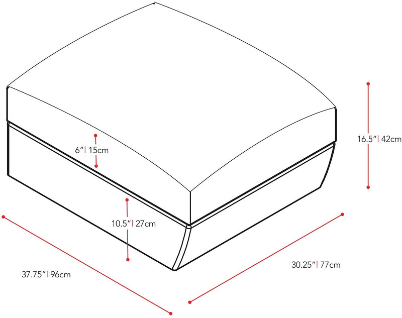 Pouf Seattle pour la terrasse