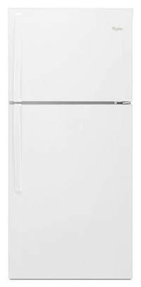 Réfrigérateur Whirlpool de 19,2 pi³ et de 30 po à congélateur supérieur - blanc - WRT549SZDW