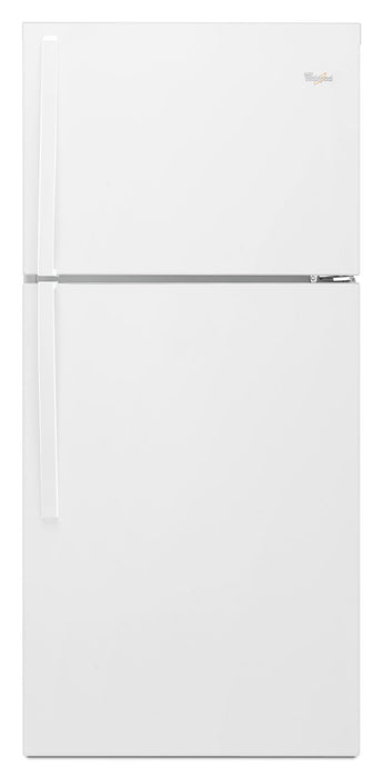 Réfrigérateur Whirlpool de 19,2 pi³ et de 30 po à congélateur supérieur - blanc - WRT549SZDW