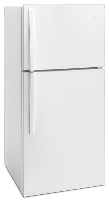 Réfrigérateur Whirlpool de 19,2 pi³ et de 30 po à congélateur supérieur - blanc - WRT549SZDW